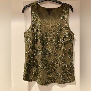 J.Crew sequin tank top